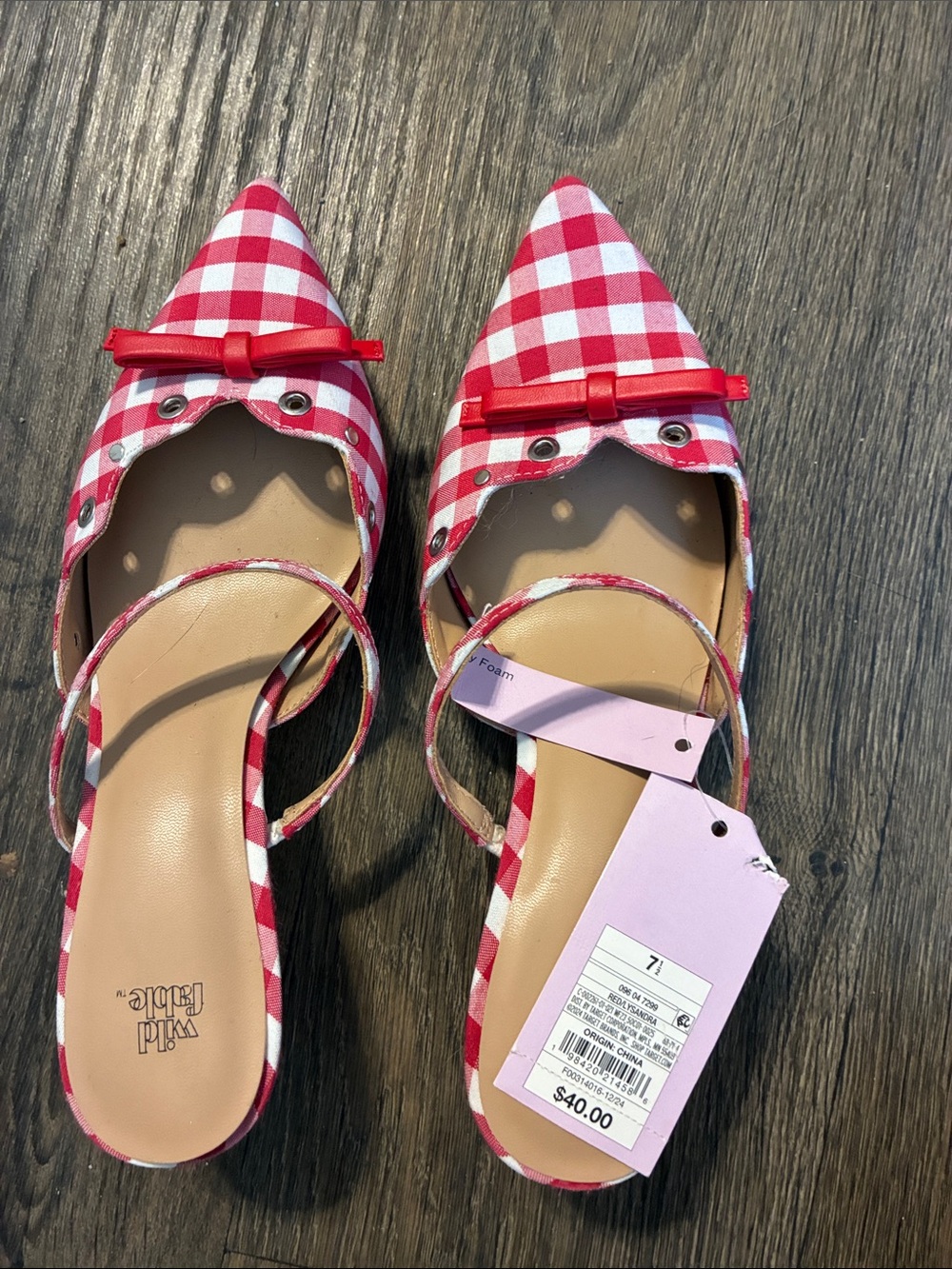 Wild Fable Red Kitten Heels ❤️